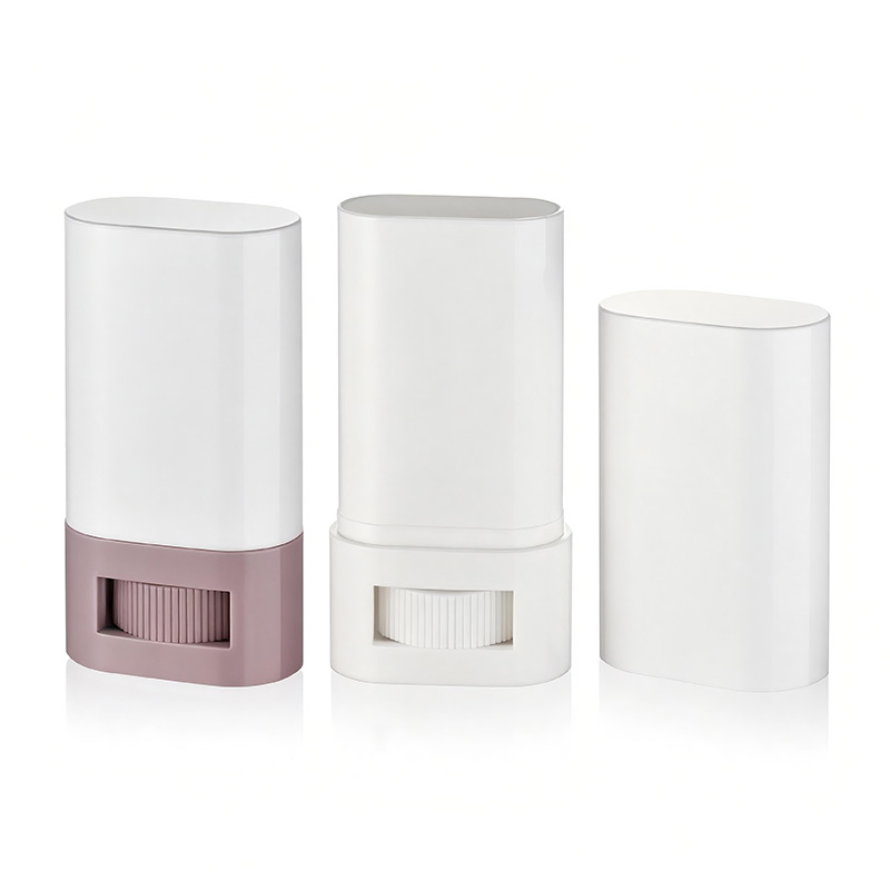 Oval Plastic Bottom Filling Deodorant Stick Continens